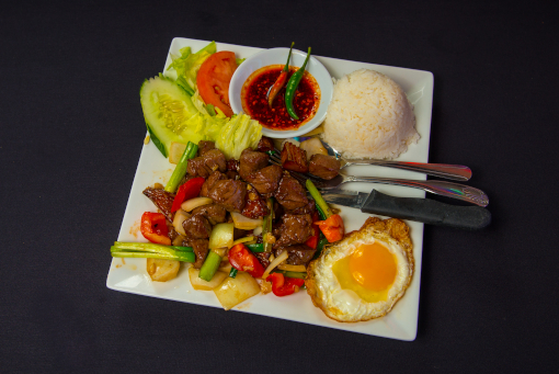 Vietnamese Beef Rice Platter